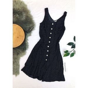 🌿 Vintage Polka Dot Retro Summer Market Dress 🌿